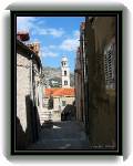 St Nicholas church * St Nicholas church at the end of Prijeko, the Dubrovnik restaurant street. * 463 x 600 * (69KB)