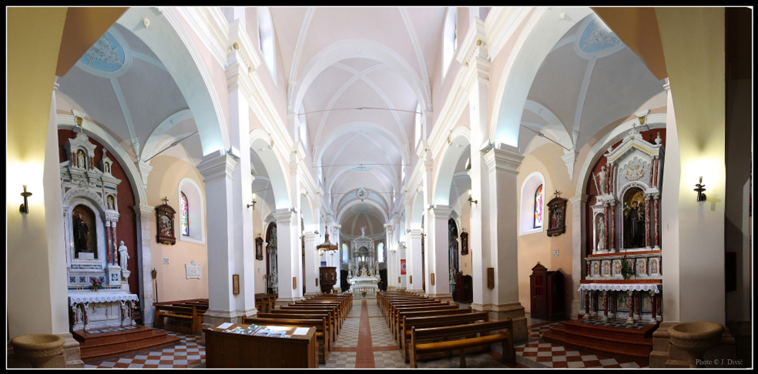 Interior church