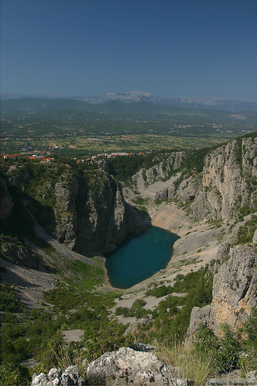 Modro Jezero Bage View panorama
